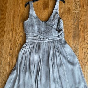 J. Crew Bridesmaid Dress in gray
